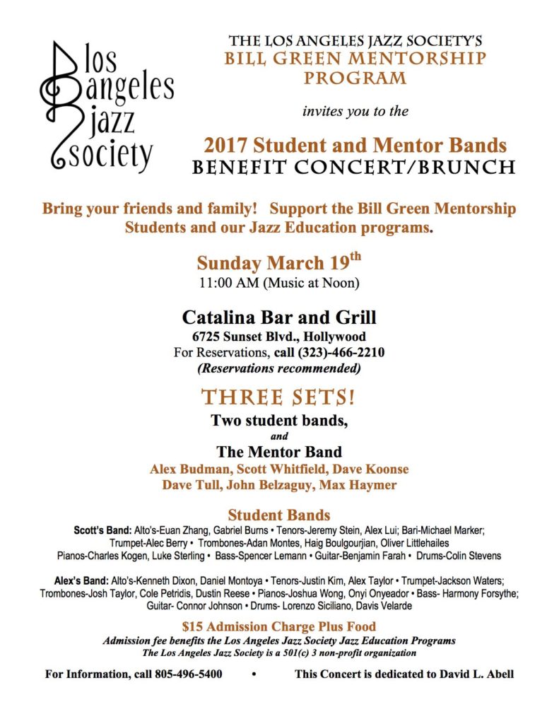 JAZZ FLYER 2017