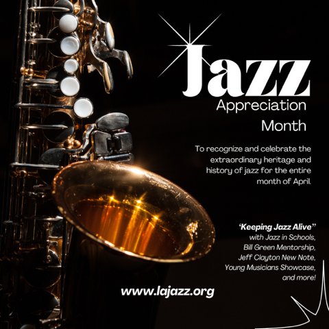 jazz appreciation month - LAJS - instagram post